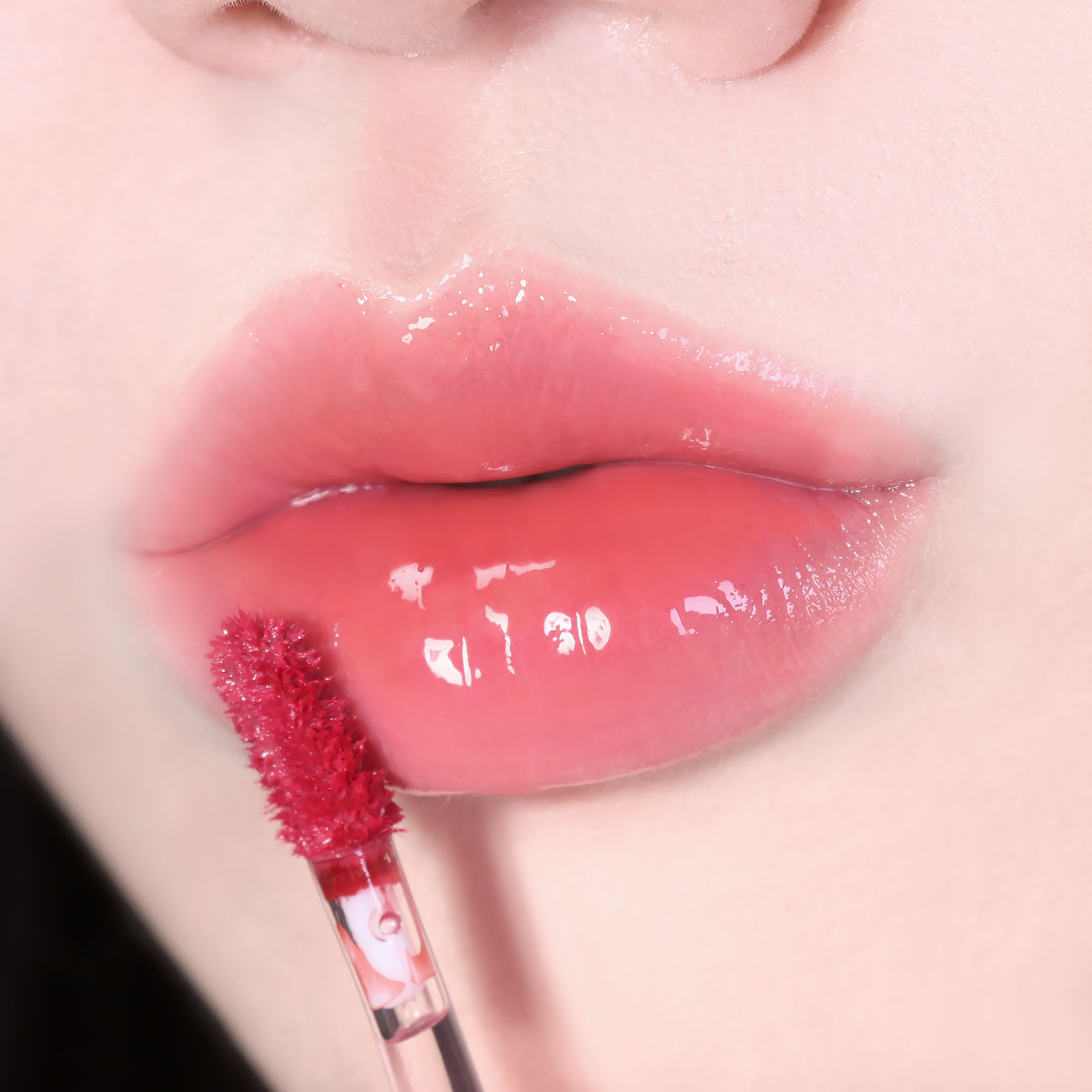 BLACK ROUGE - Glow Bokki Tint - GB05 Carbo Rose -أحمر شفاه أسود - لون بوكي المتوهج
