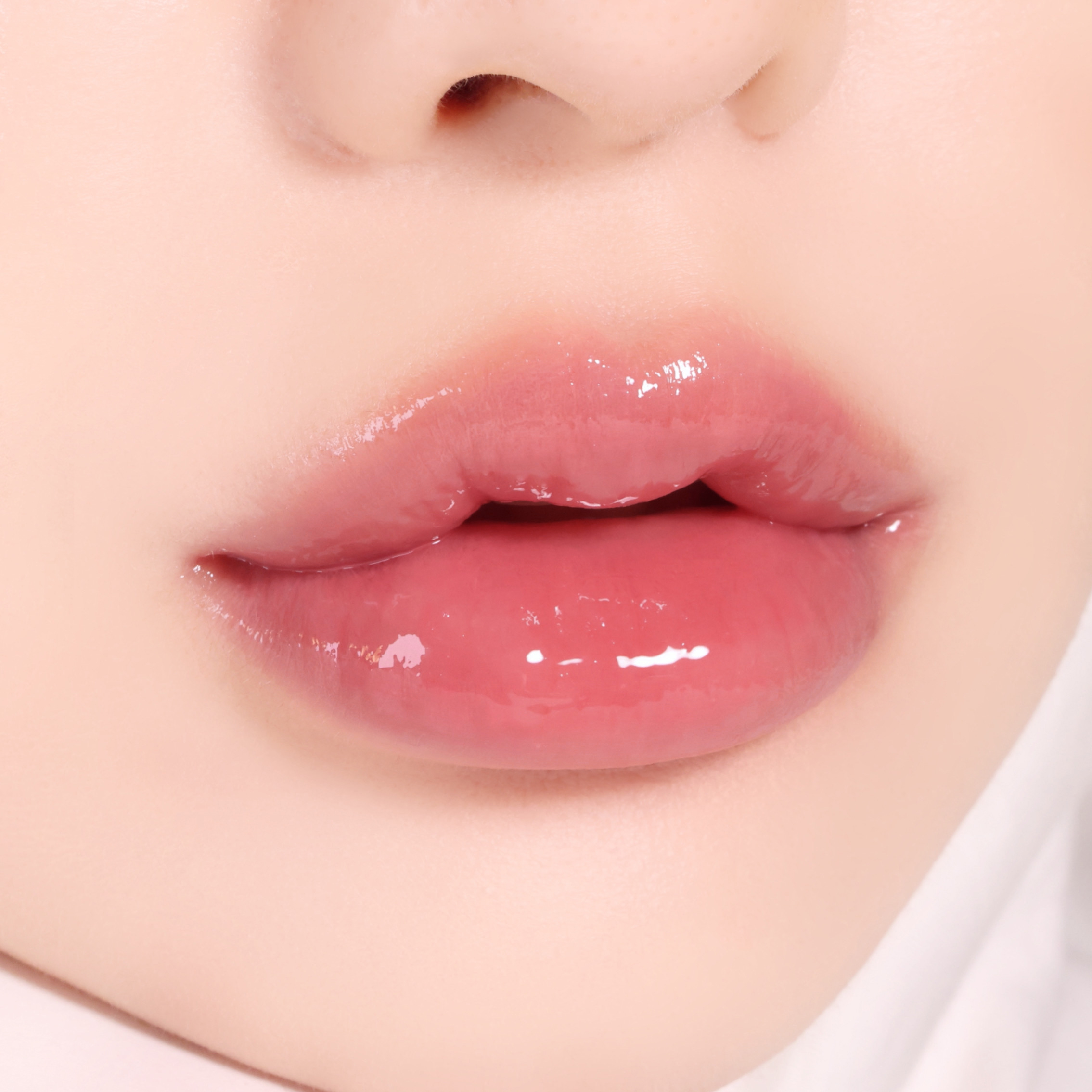 BLACK ROUGE - Chewy Lip Glaze - GZ03 Rose Bebe - أحمر شفاه أسود - ملمع شفاه مطاطي