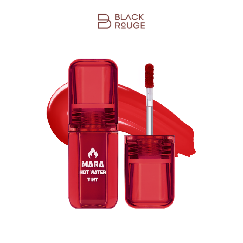 Black Rouge Mara Hot Water -LV03 Burnning MARA- أحمر شفاه أسود - تنت مارا هوت ووتر