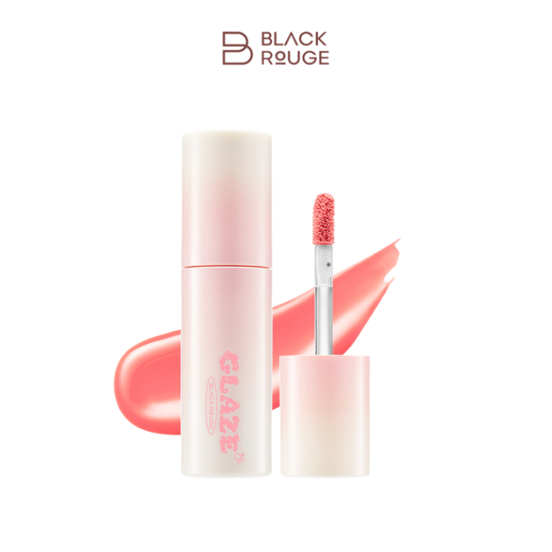 BLACK ROUGE - Chewy Lip Glaze - GZ02 Fig Fuzz - أحمر شفاه أسود - ملمع شفاه مطاطي