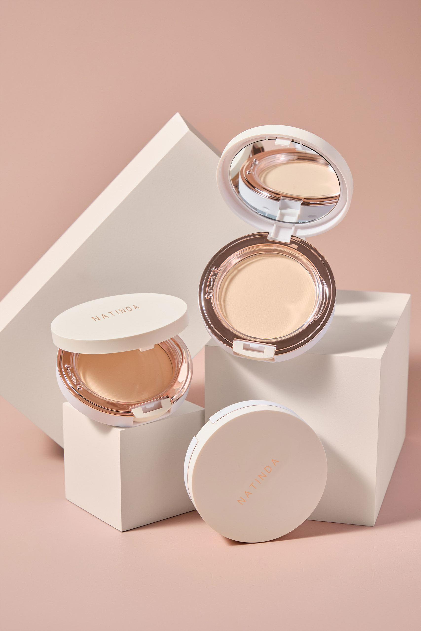 	NATINDA OIL CUT POWDER PACT - NO.21-Natural Beige