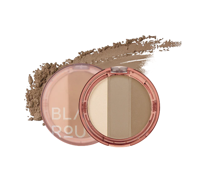 Black Rouge UP AND DOWN TRIPLE CONTOURING-أحمر شفاه أسود - تحديد الوجه الثلاثي لأعلى ولأسفل