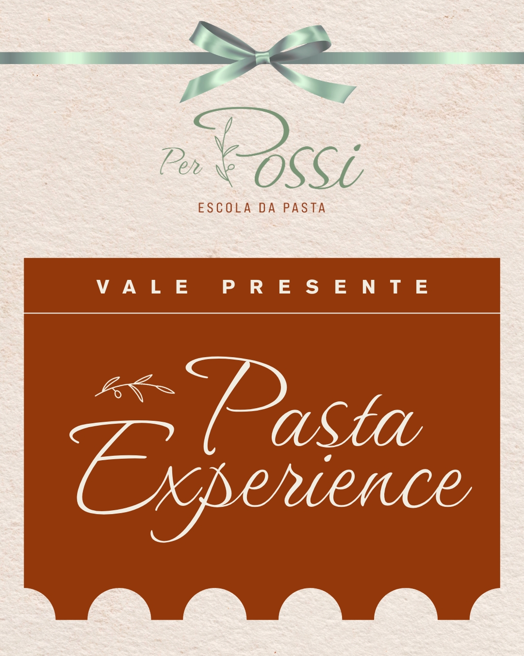 Vale-Presente Pasta Experience