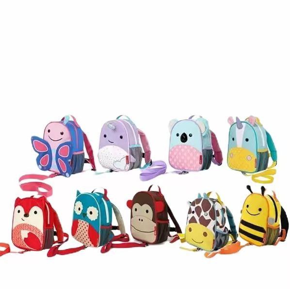 Skip Hop Zoo Mini Backpack with Reins School Kid Bag