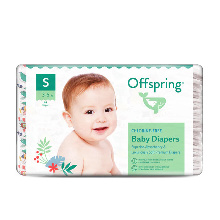 Offspring Fashion Diapers Tape Size S Baby