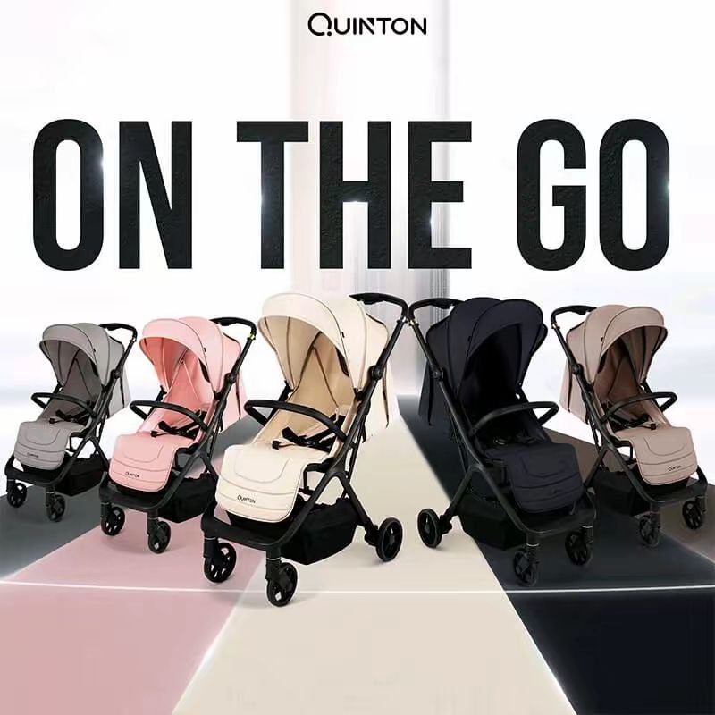 Quinton On The Go Stroller Ultra Compact Fold to Store in Small Space