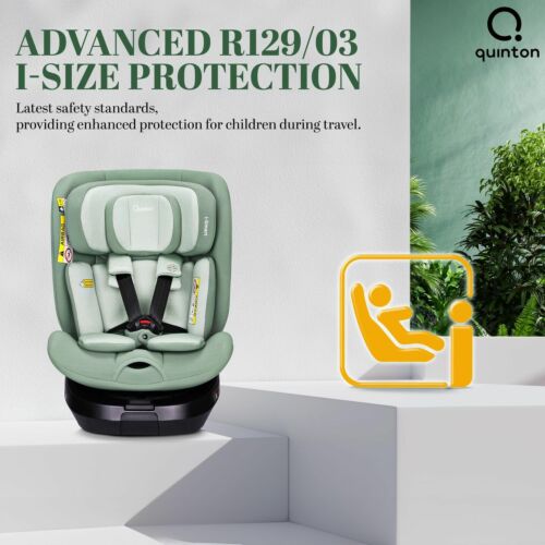 Quinton i-smart 360 Child Safety Seat (Tea Green)