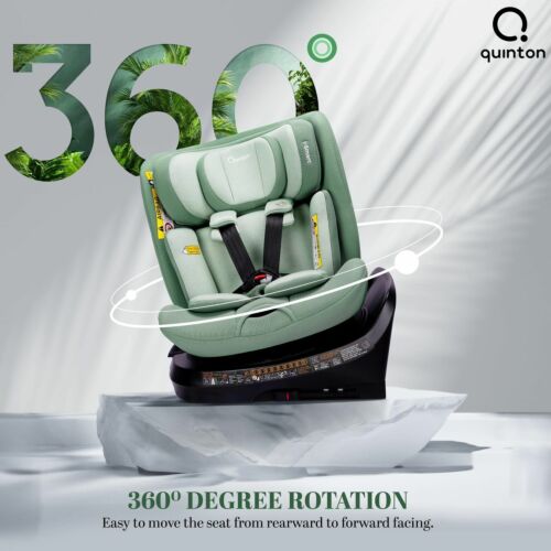Quinton i-smart 360 Child Safety Seat (Tea Green)