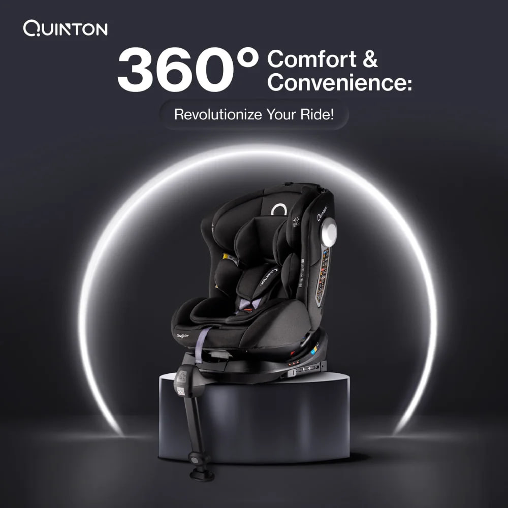Quinton One Spin 360 Safety Car Seat (Black)