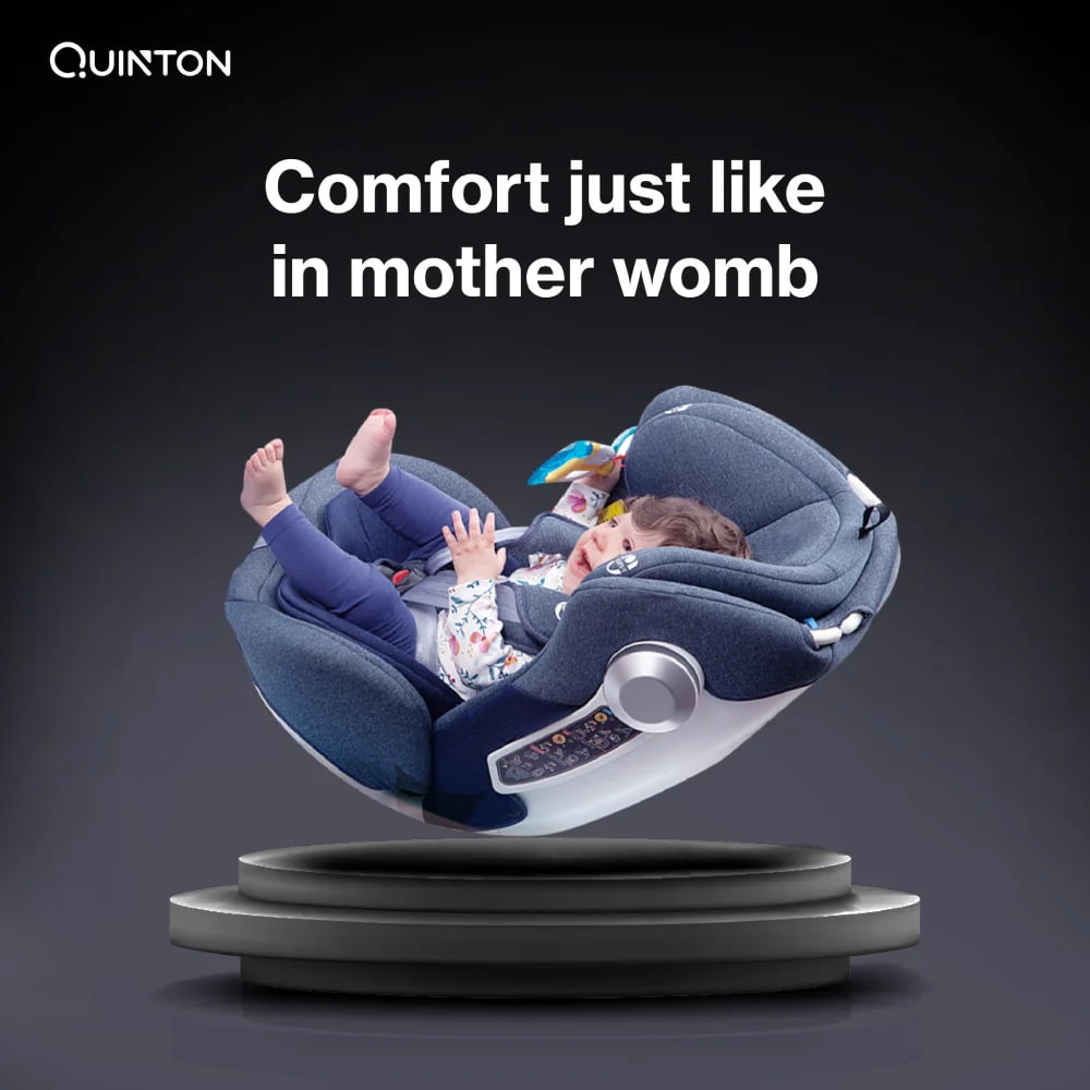Quinton One Spin 360 Safety Car Seat (Black)