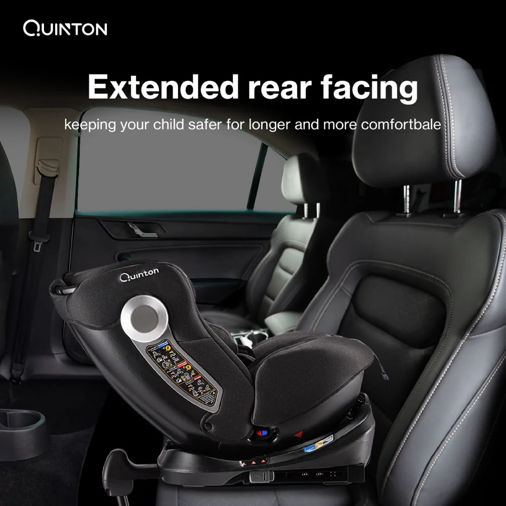 Quinton One Spin 360 Safety Car Seat (Black)