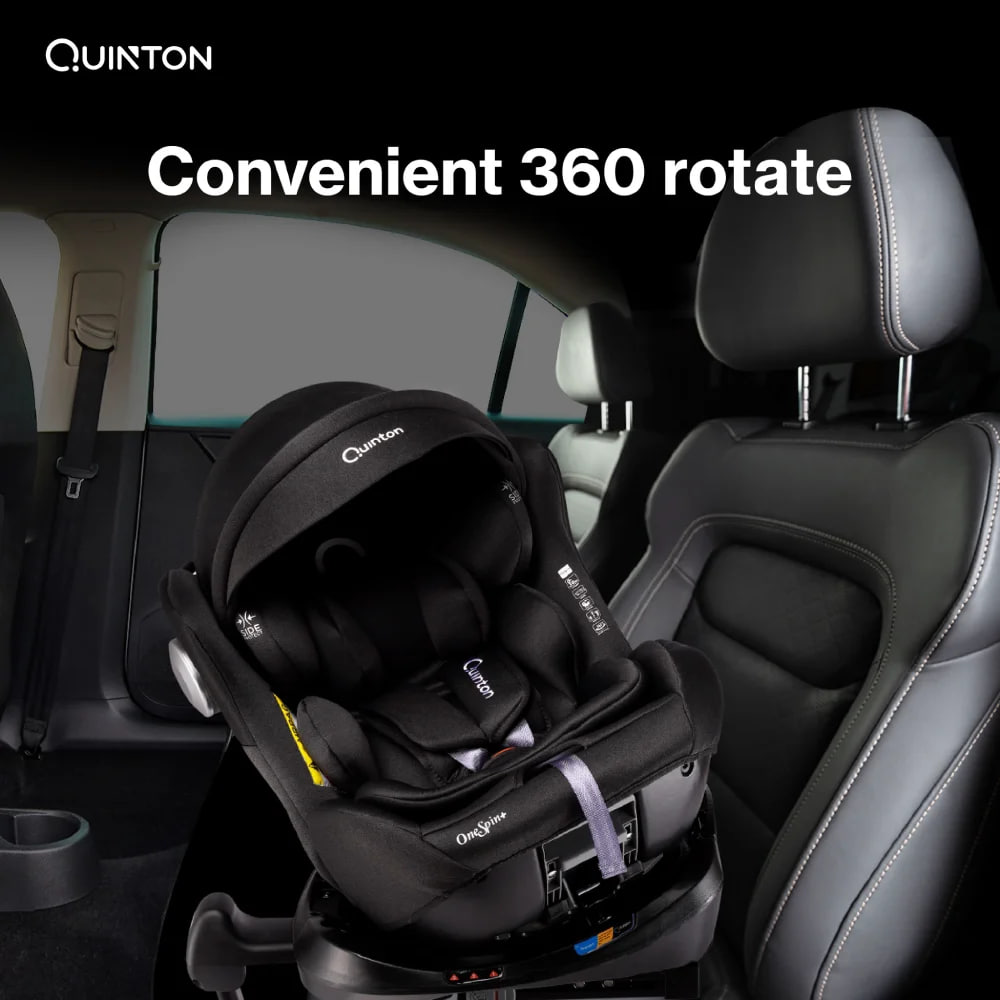 Quinton One Spin 360 Safety Car Seat (Black)