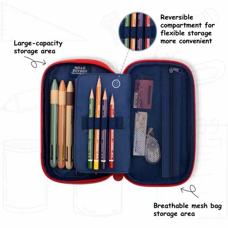 ZoyZoii B20 Multi-purpose Pencil Case (Rainbow)