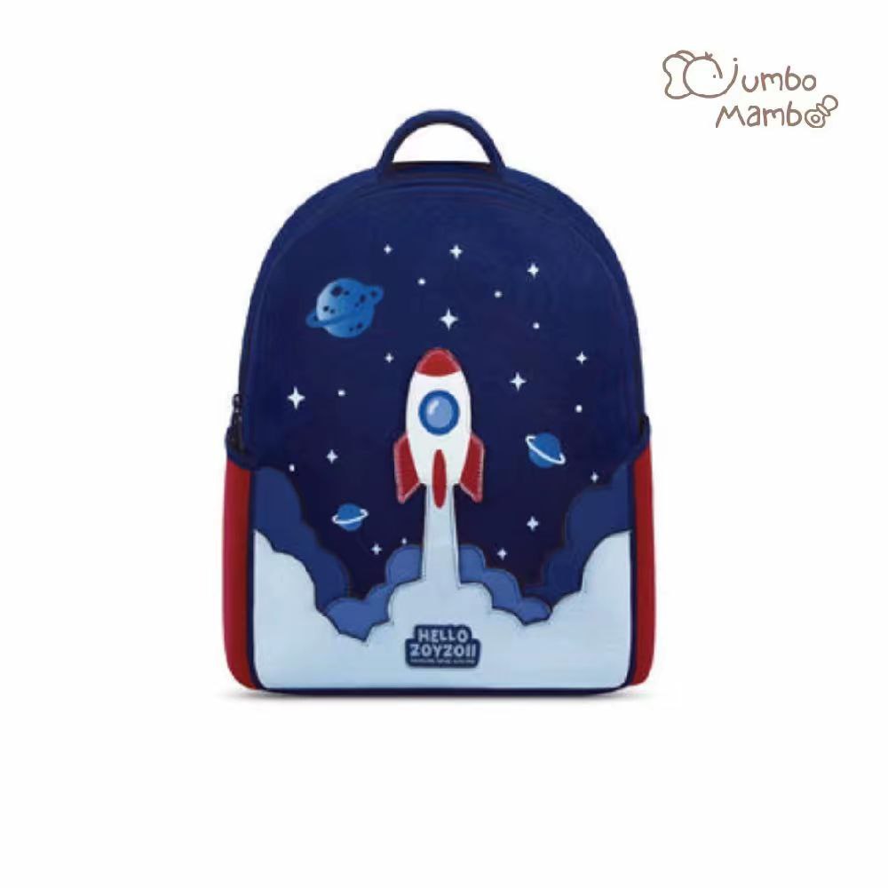 ZoyZoii B19 SBR Diving Material School Backpack (Rocket)