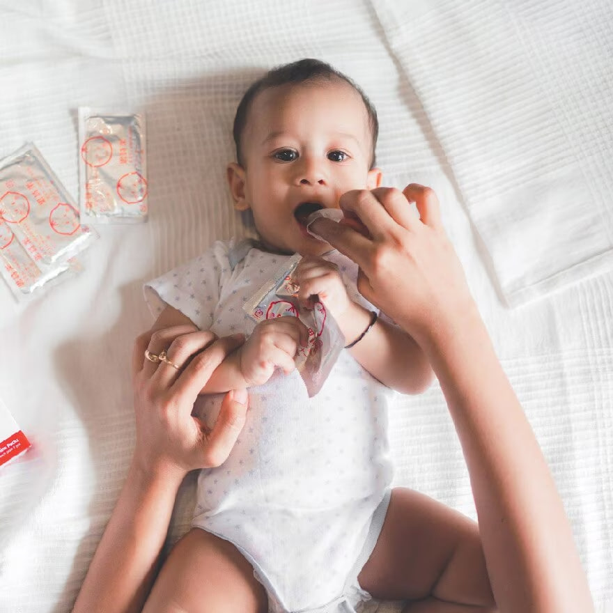 Suzuran Baby Wet Cleaning Cotton 30 sachets (60pcs)