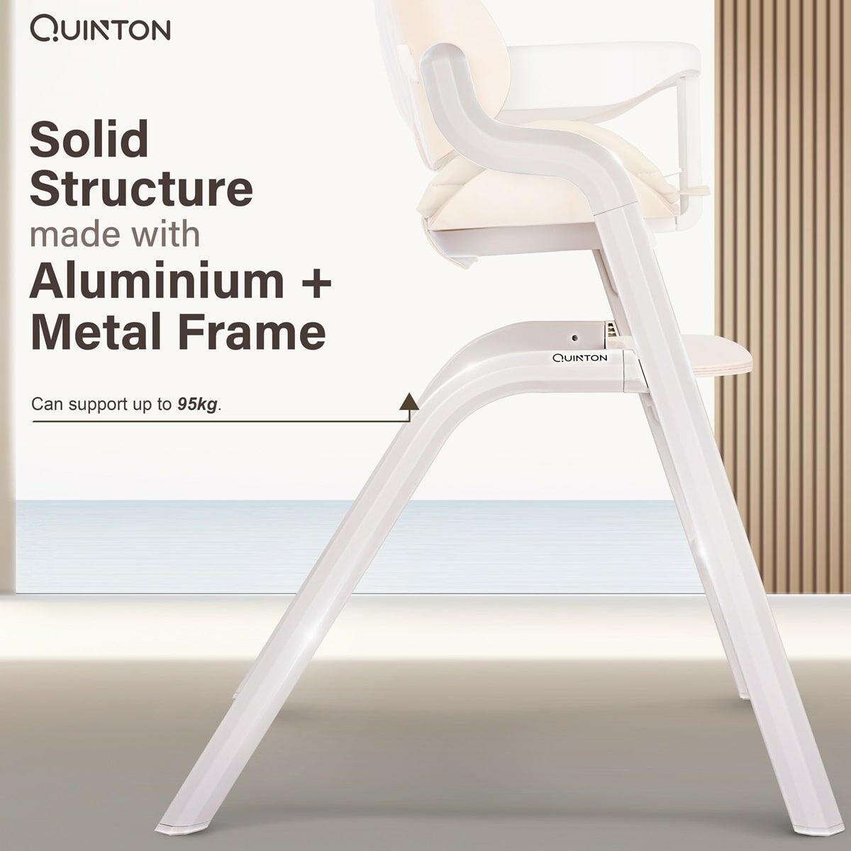 Quinton Cheries Wooden High Chair Baby 