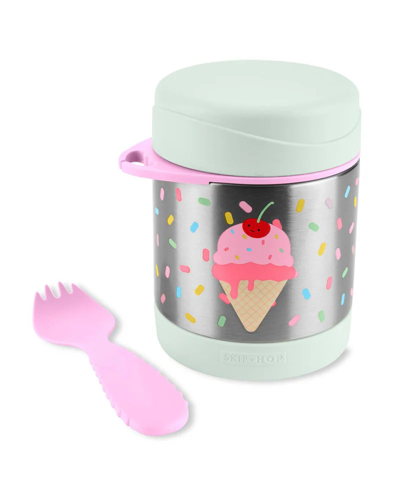 Skip Hop Spark Style Insulted Food Jar Container