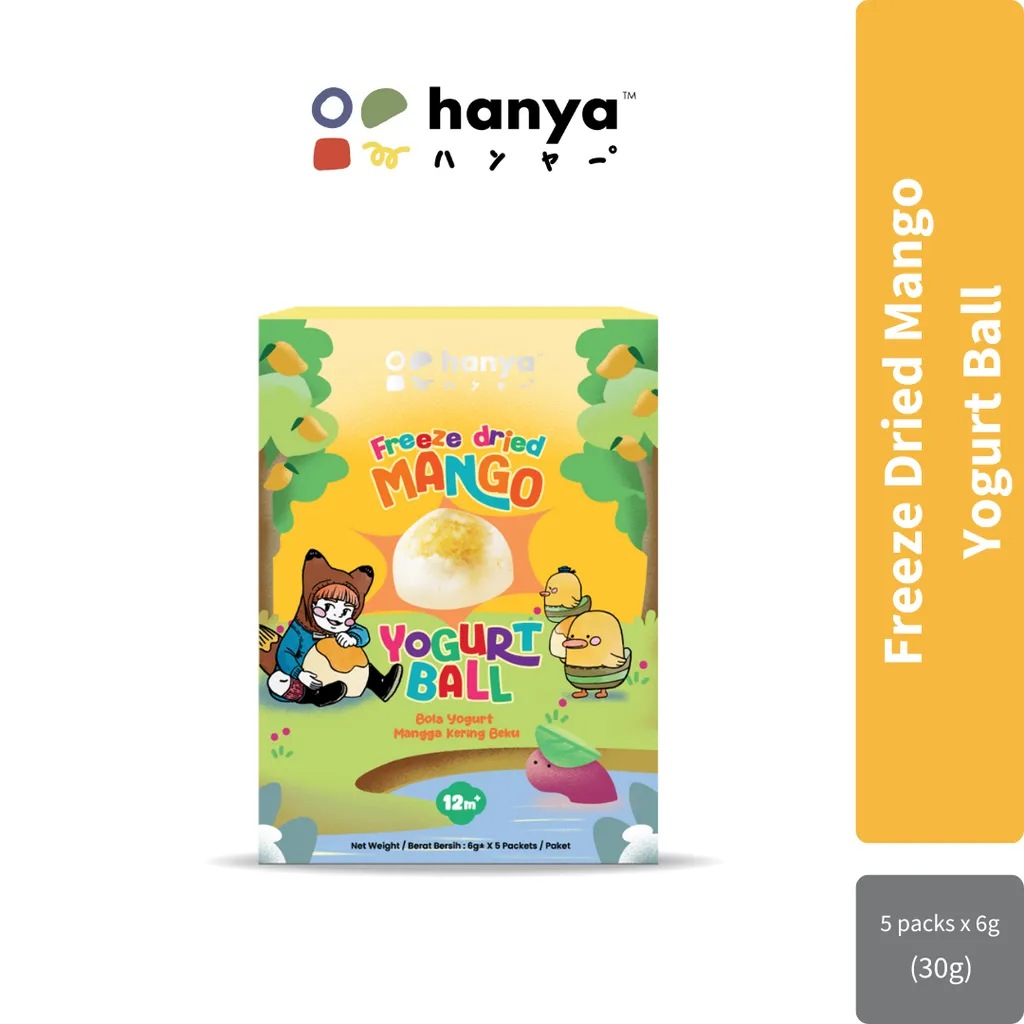 Hanya Freeze-Dried Yogurt Ball with Fruits (6g x 5s)