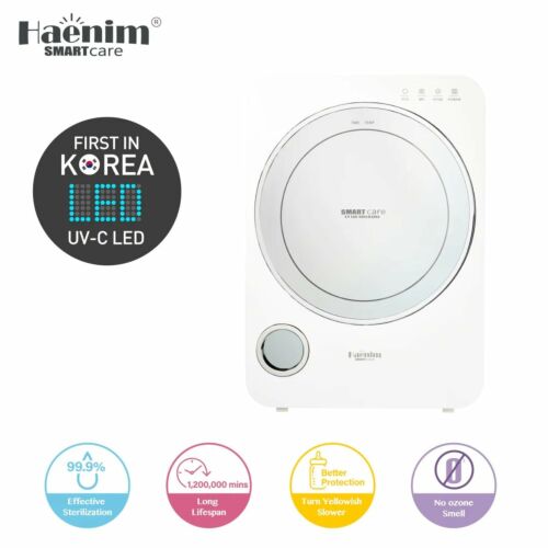 Haenim 3G+ Smart View UV-C LED Electric Sterilizer (White-Black)