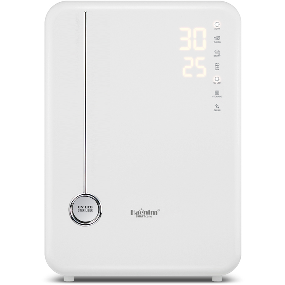 Haenim Smart Classic 4G+ UV-C LED Electric Sterilizer (White Metal)