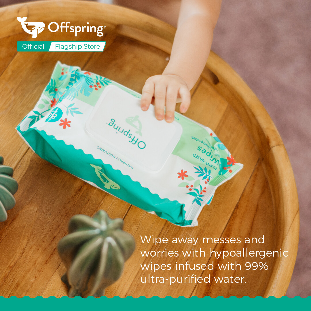 Off Spring Plant-Based Wipes 80pcs