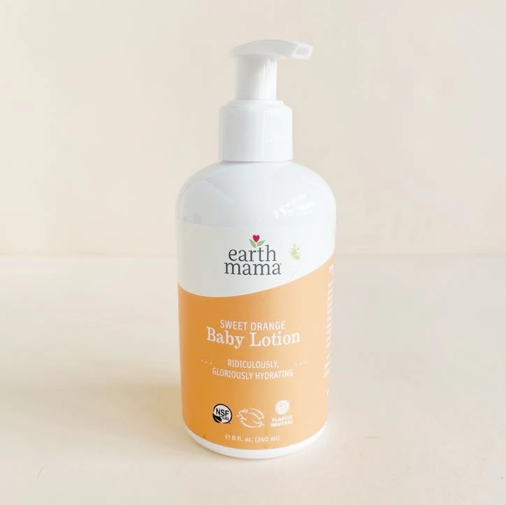 Earth Mama Organic Sweet Orange Baby Lotion 240ml