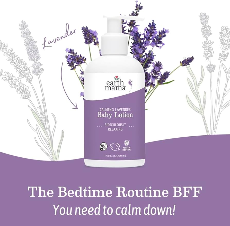 Earth Mama Calming Lavender Baby Lotion 240ml