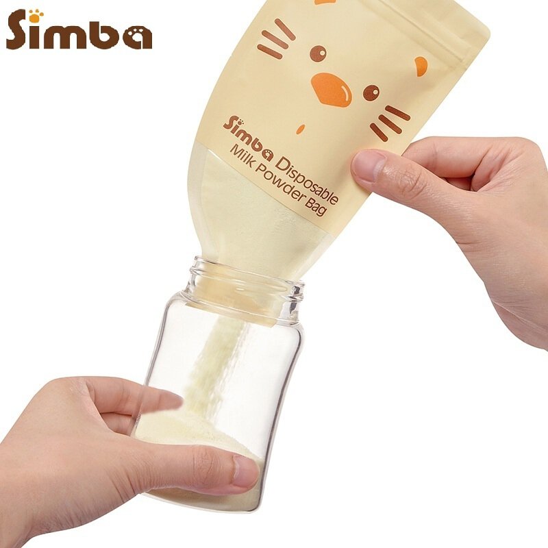 Simba Disposable Milk Powder Bag 12OZ Baby Travel