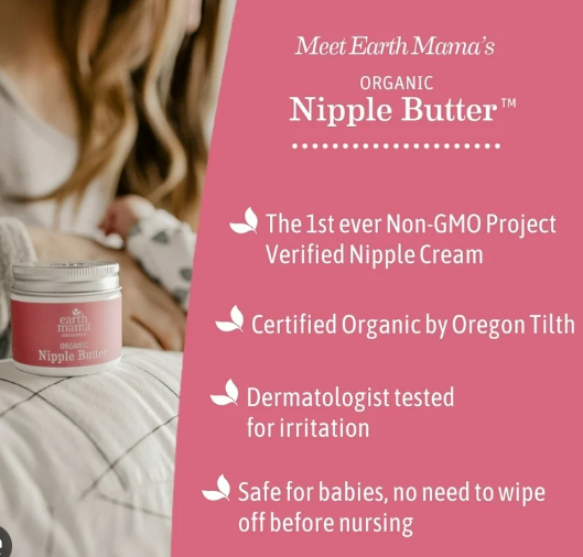 Earth Mama Organic Nipple Butter 60ml