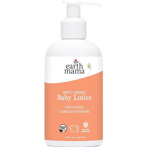 Earth Mama Organic Sweet Orange Baby Lotion 240ml