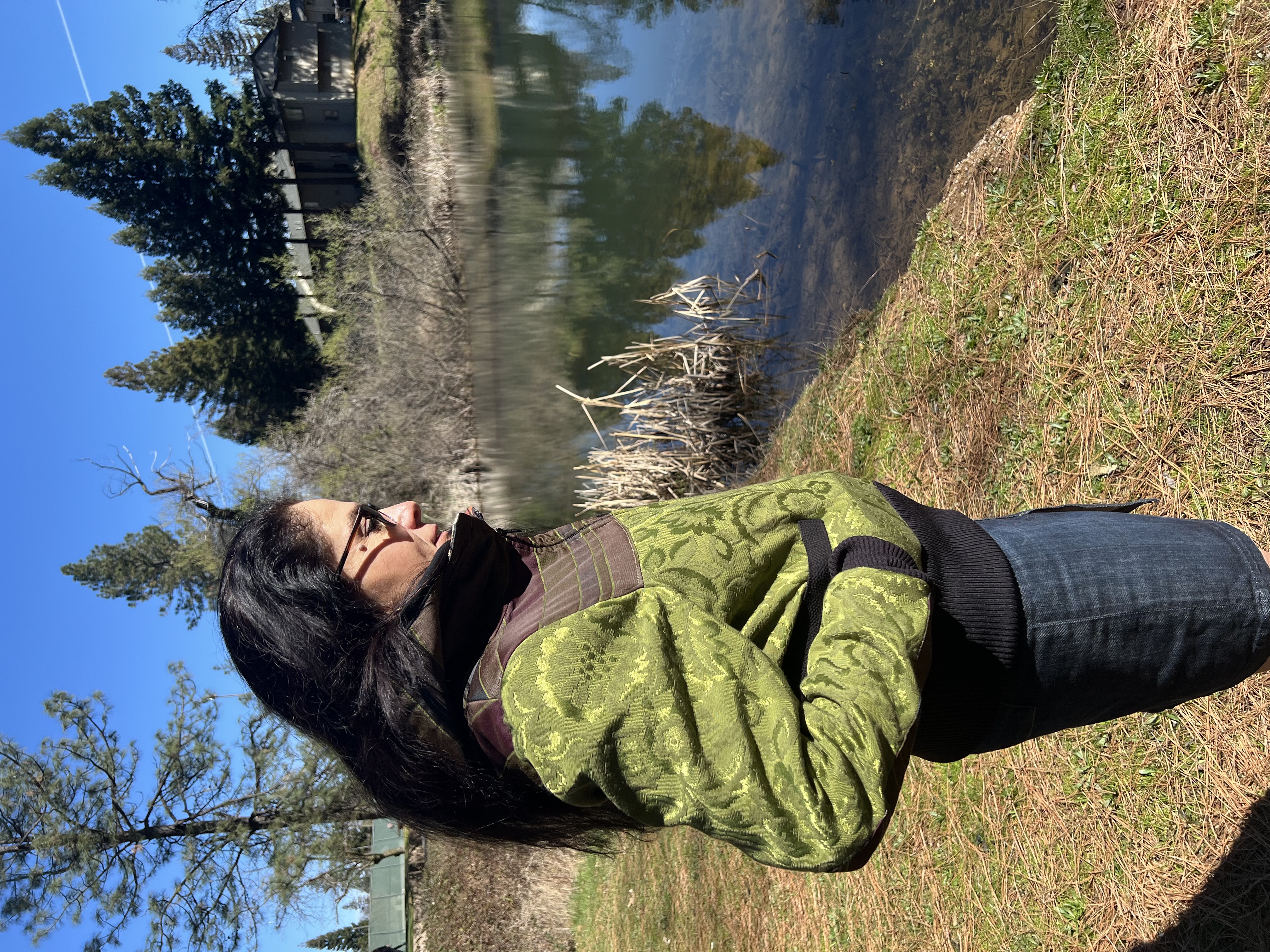 Momo Quilted Jacket – Olive & Earth Edition 