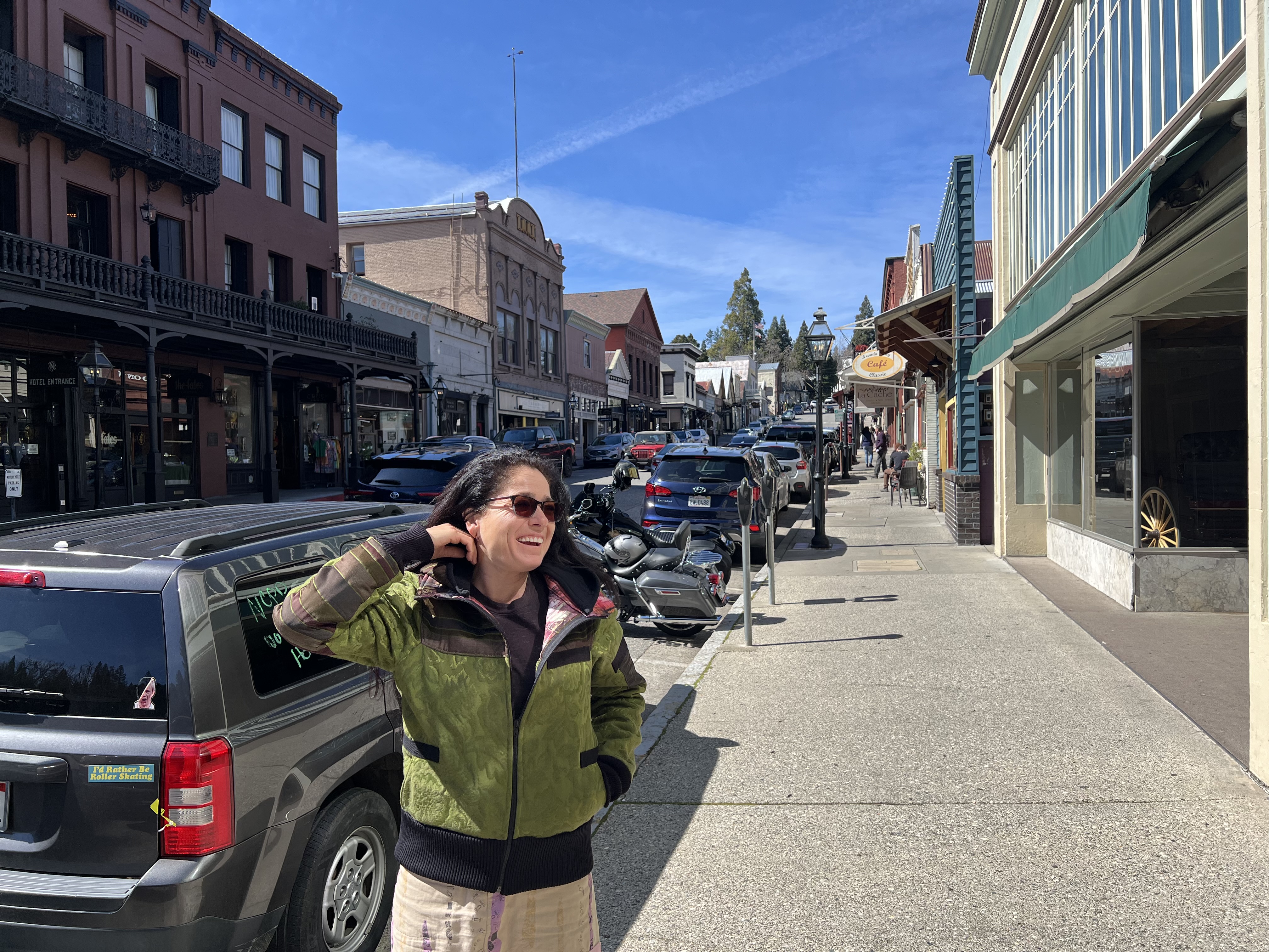 Momo Quilted Jacket – Olive & Earth Edition 