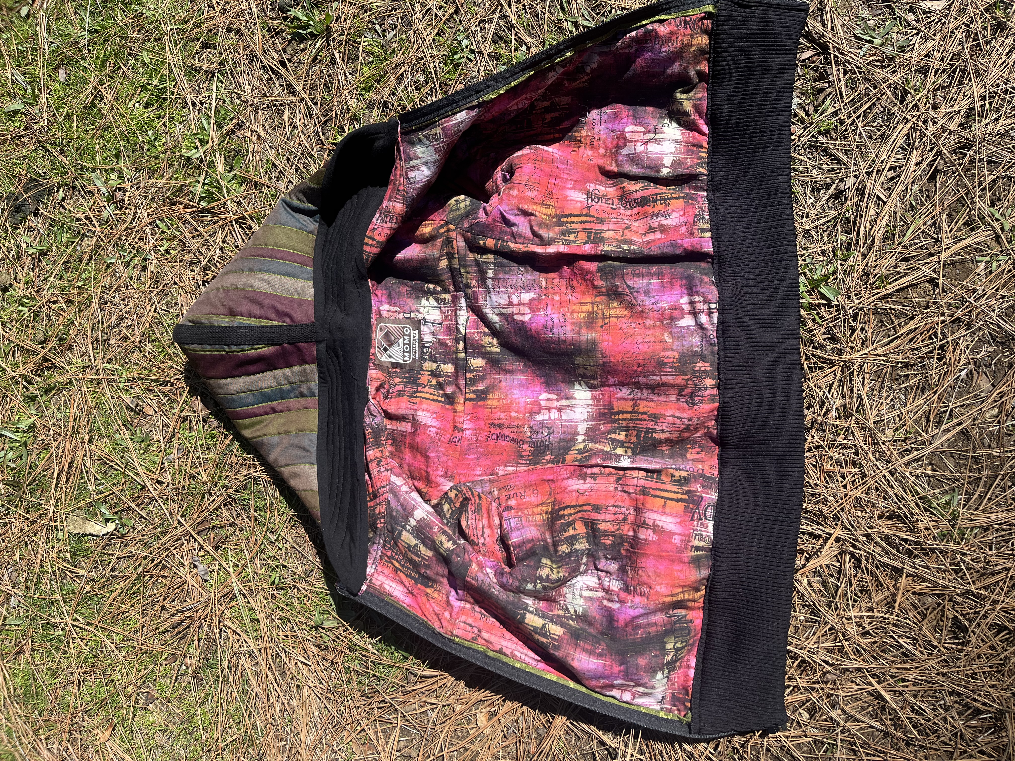 Momo Quilted Jacket – Olive & Earth Edition 