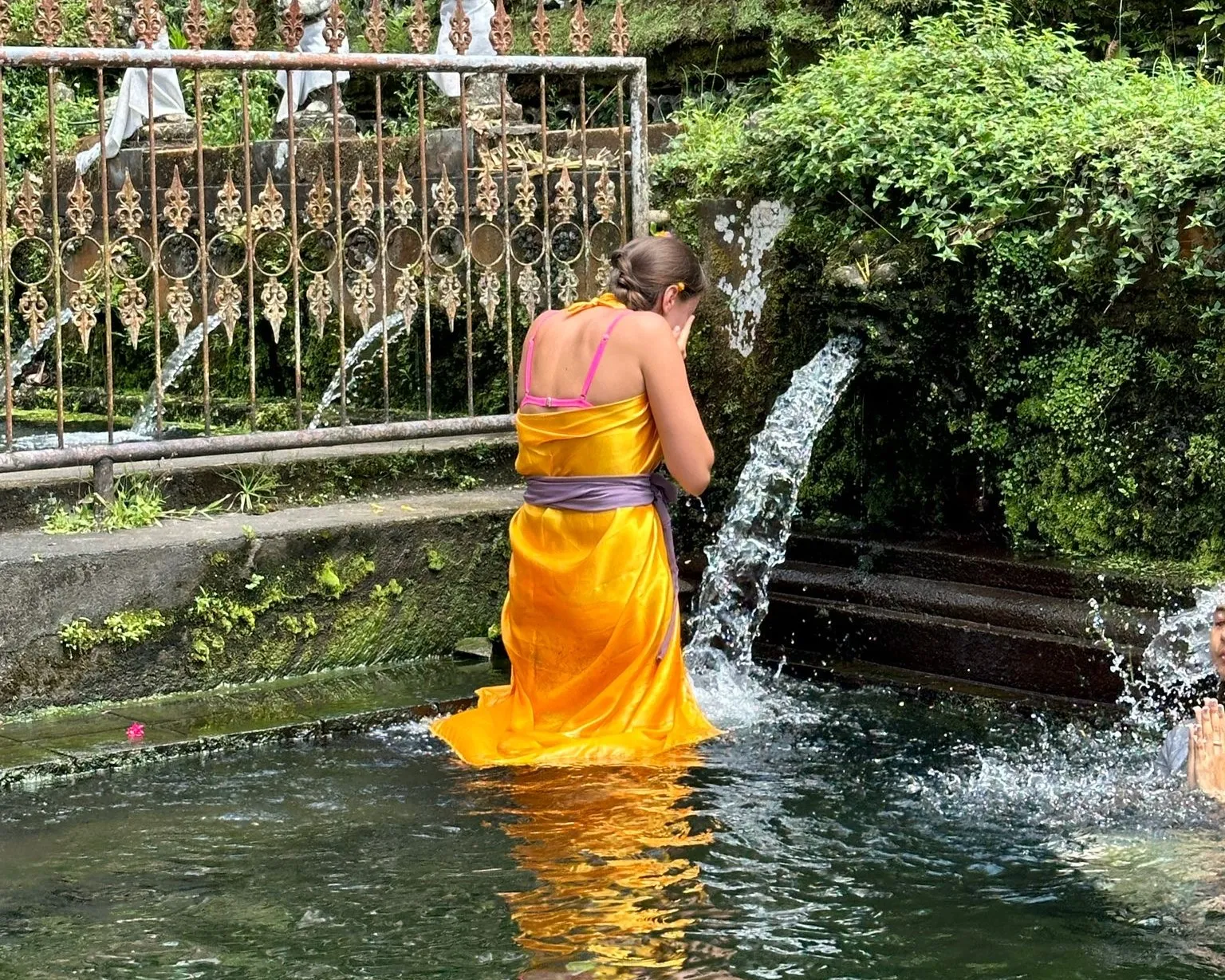 Melukat Ceremony at Gunung Kawi Temple