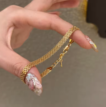 Gold Chain Bracelet