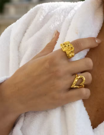 Gold Statement Rings