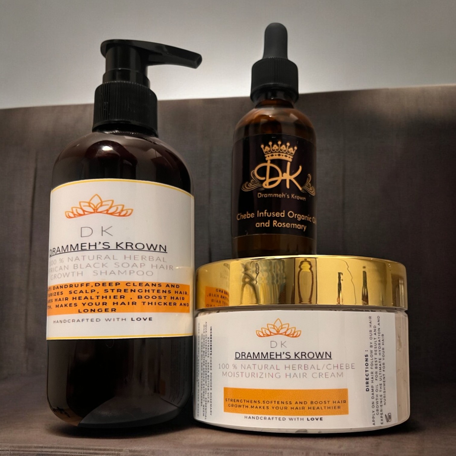 Drammeh's Krown Chebe Hair Care Set 