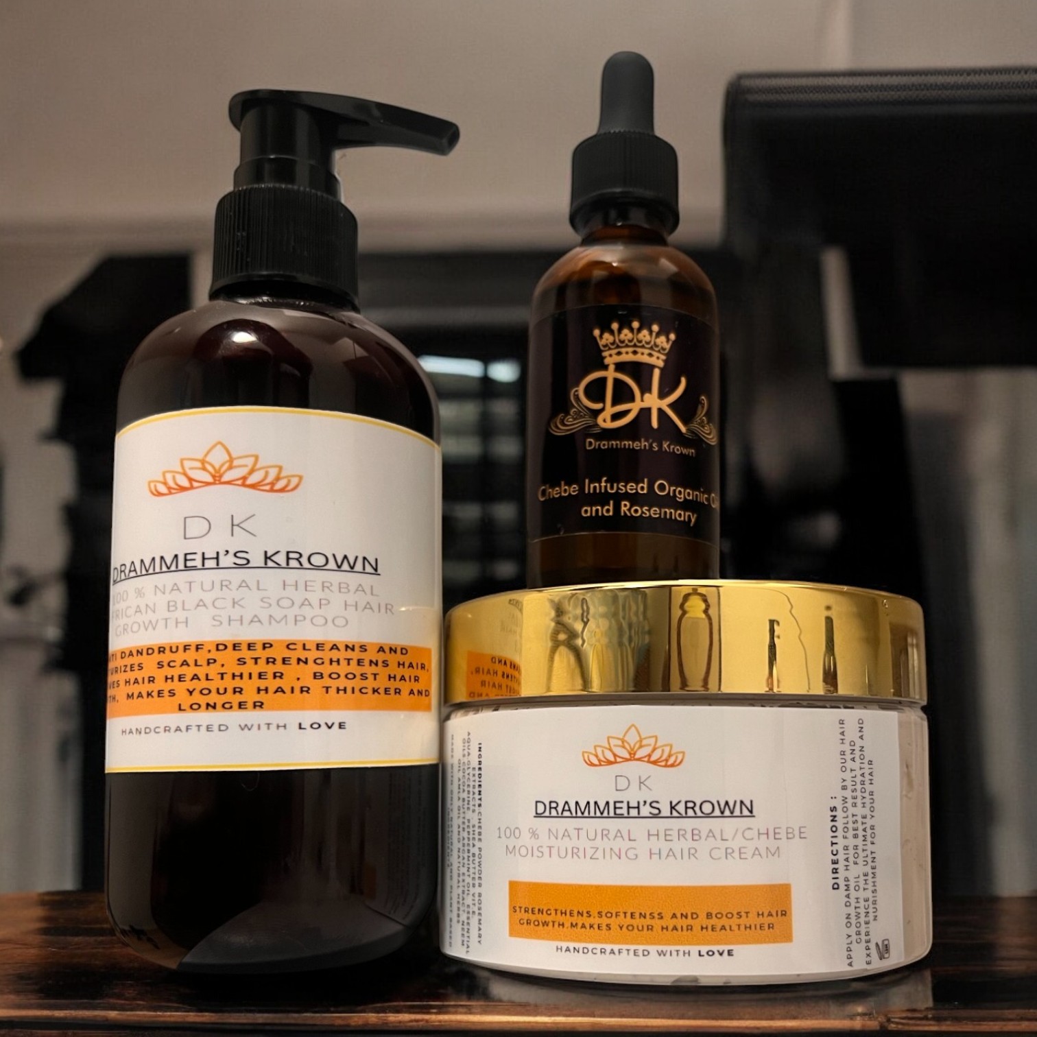Drammeh's Krown Chebe Hair Care Set 