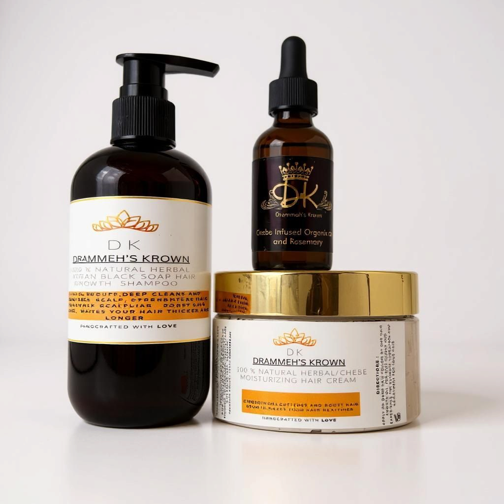 Drammeh's Krown Chebe Hair Care Set