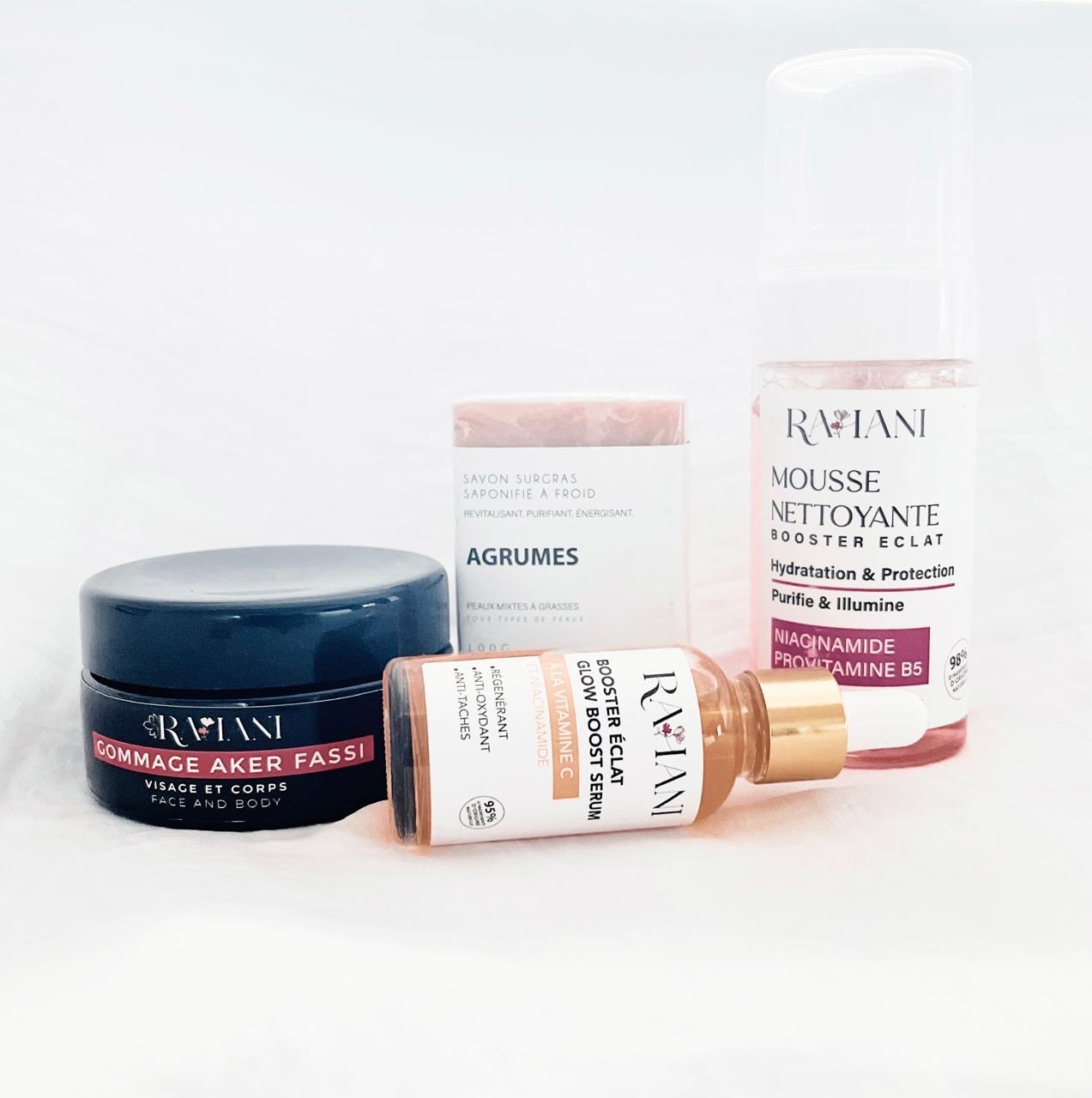 Gamme peau éclatante