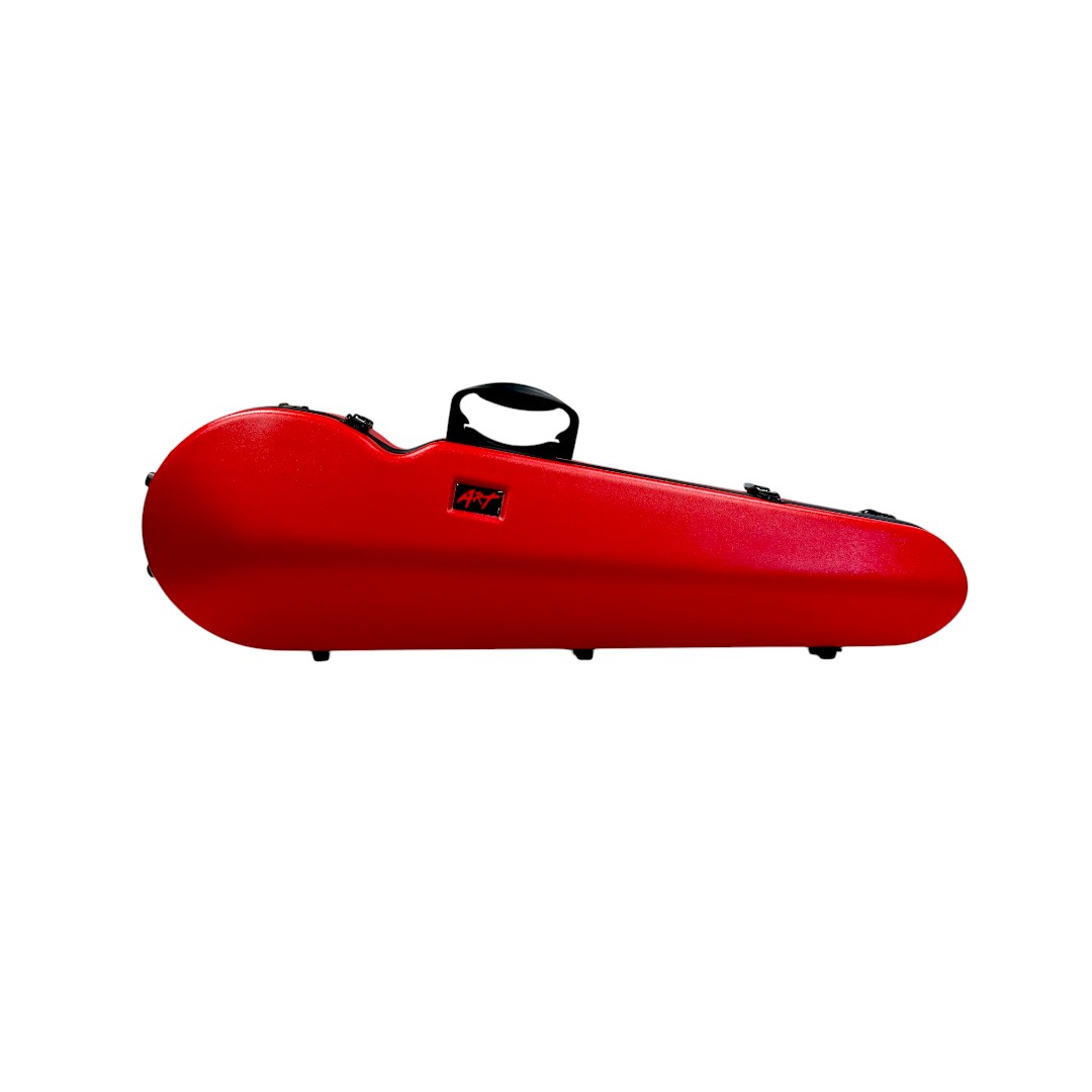 ART Shaped Violin Case Cherry Red