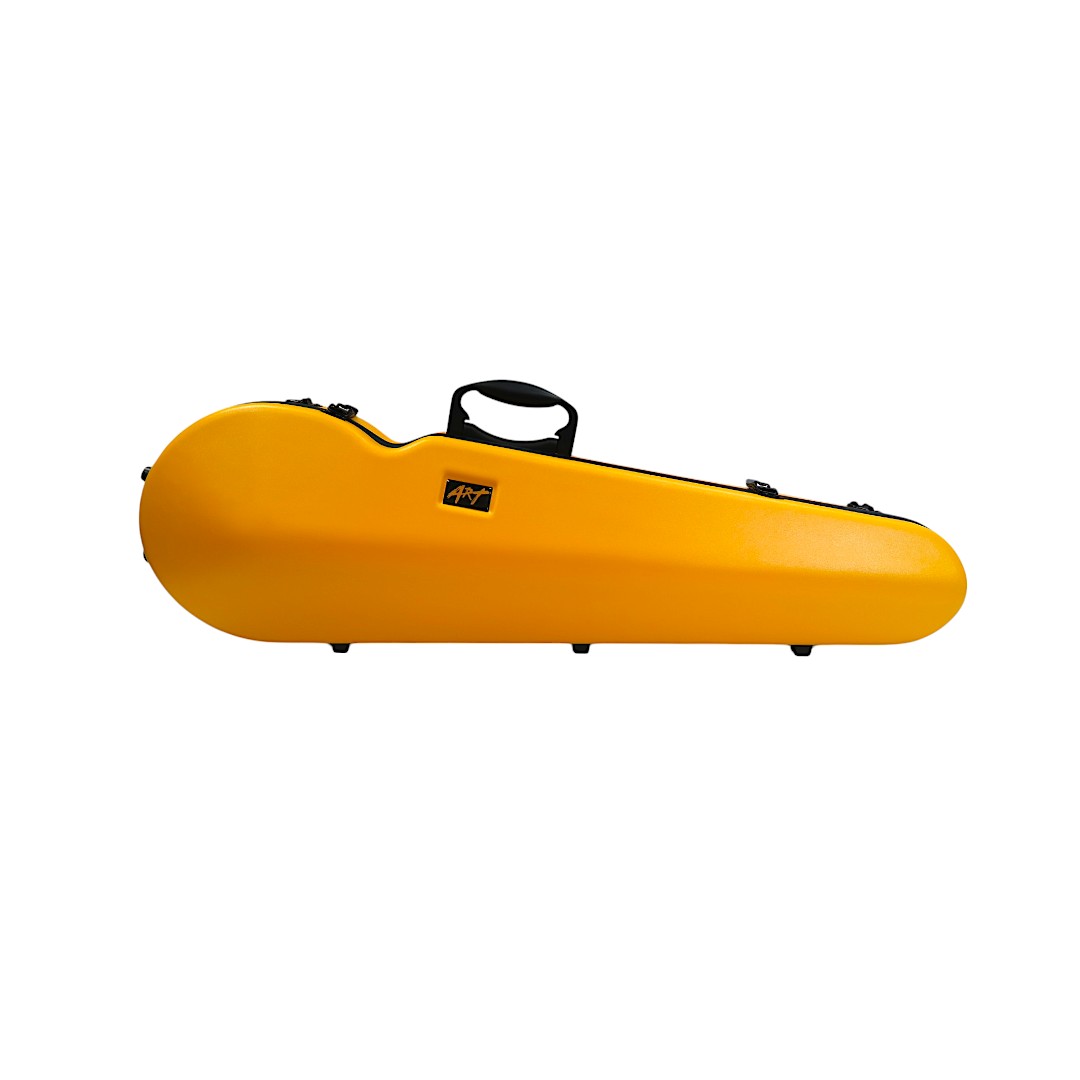 ART Shaped Violin Case Yellow