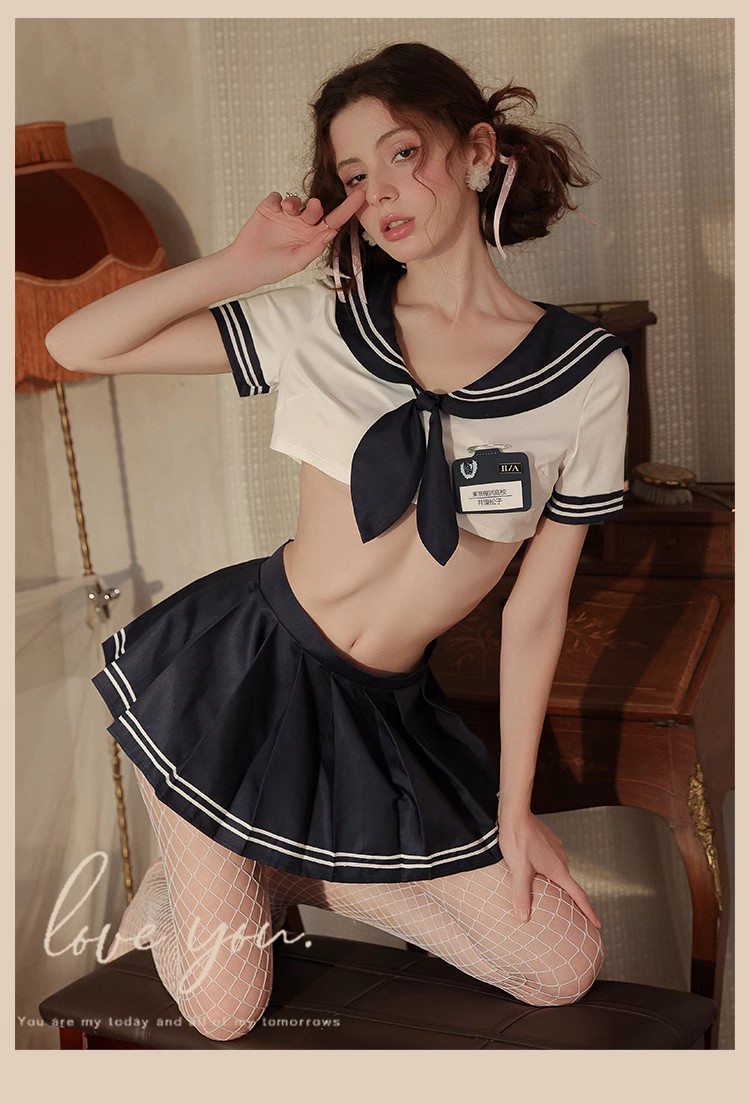 Sailor Moon Cosplay OutfitSexy underwear sexy JK seductive uniform pure erotic small breasts high-end pajamas free passion suit female adult