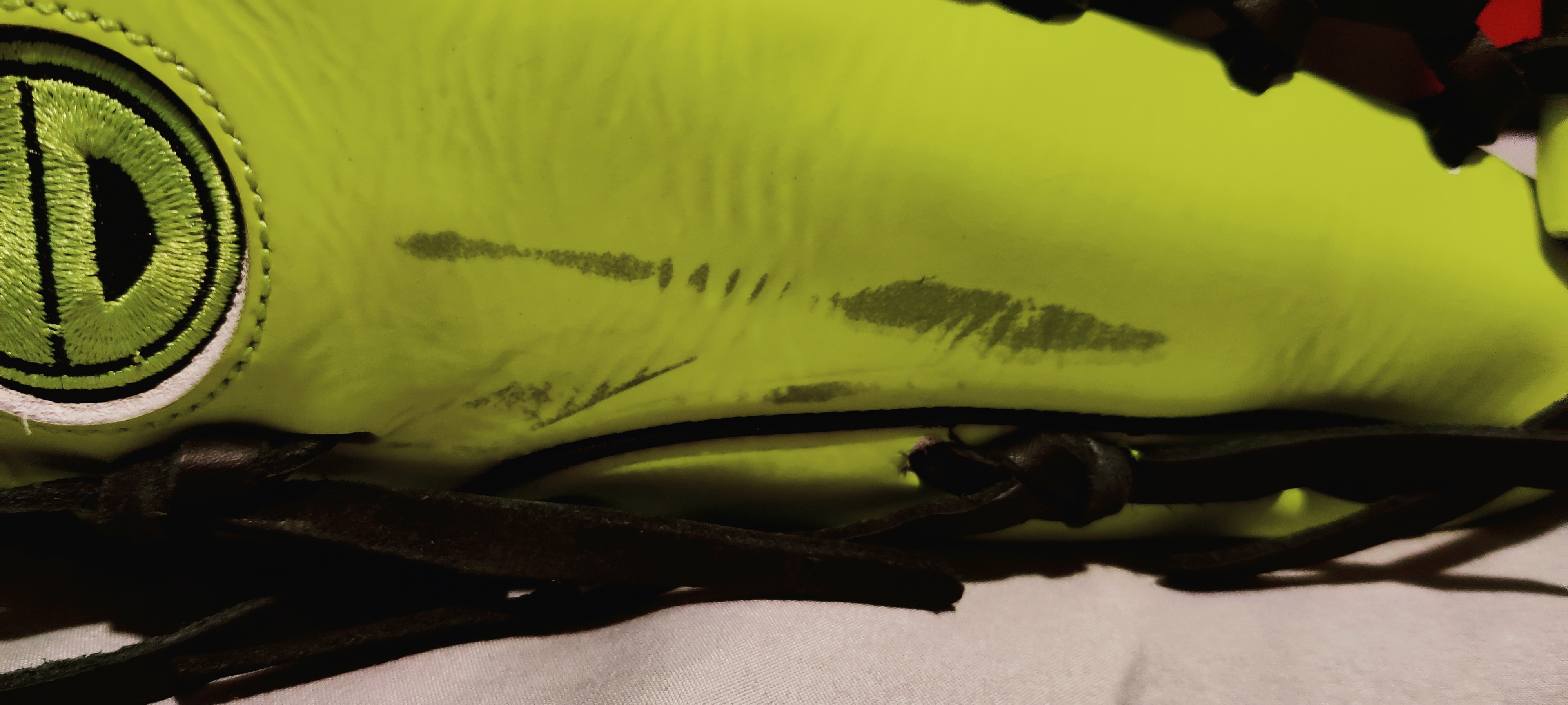 Neon yellow baseball Softball glove 13"