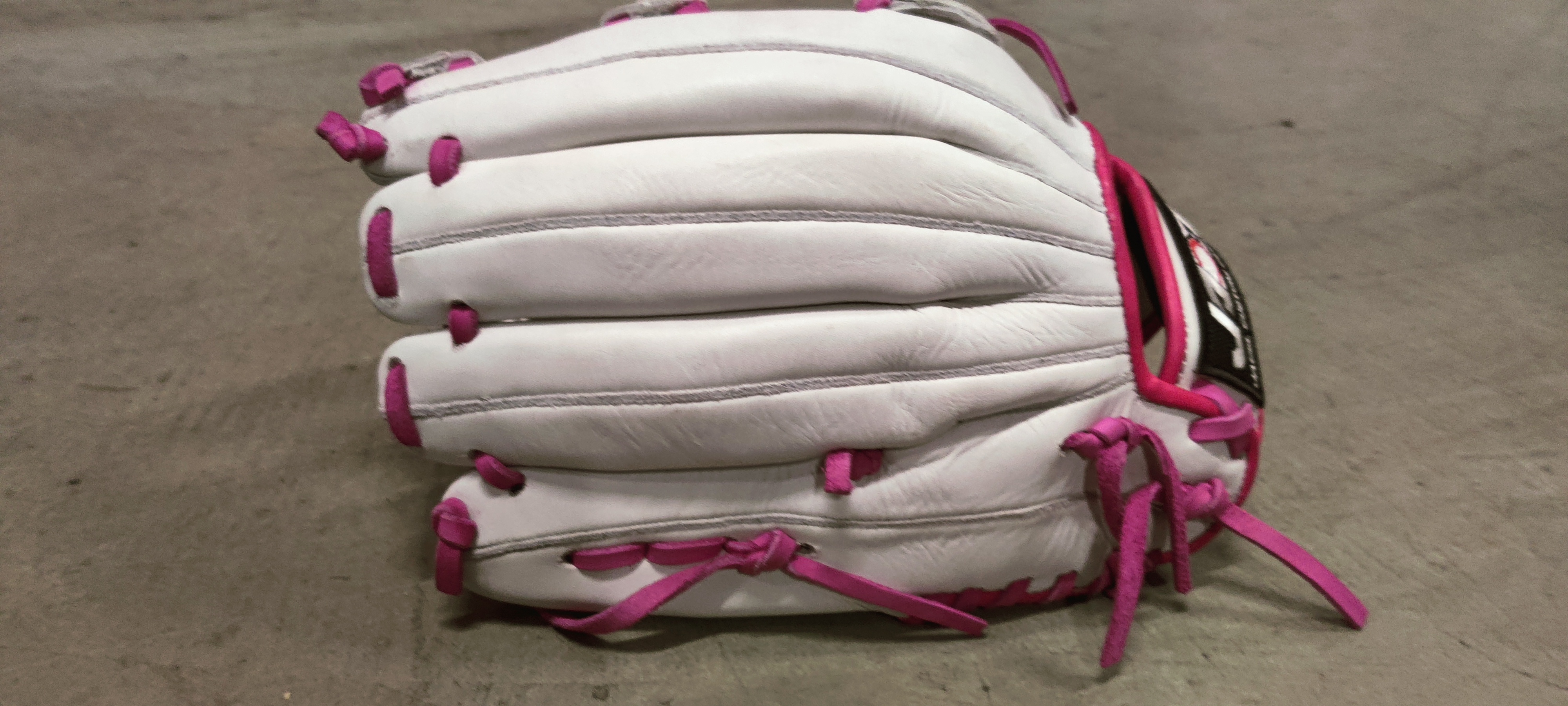 Softball Baseball Glove 13" White Pink
