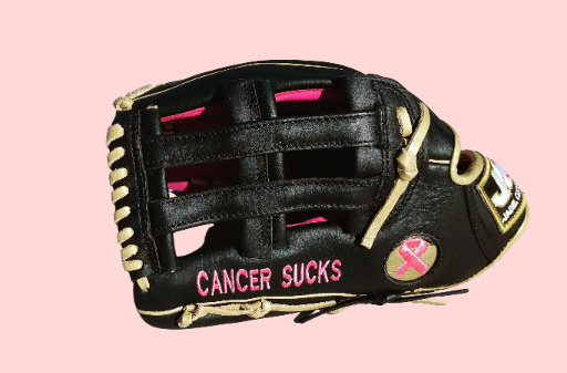 Softball Baseball Glove 13" LHT PD Cancer S 