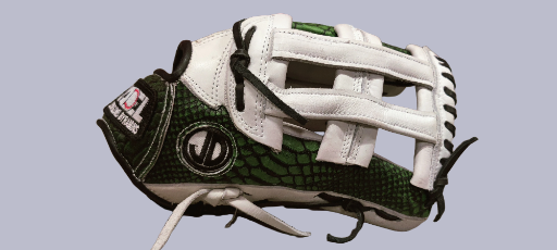 Softball Baseball Glove 12.75" Croc Cowhide pattern 