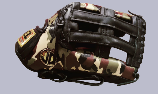 Camouflage Baseball Glove 13" premium leather 