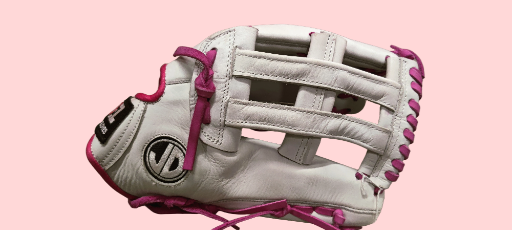 Softball Baseball Glove 13" White Pink