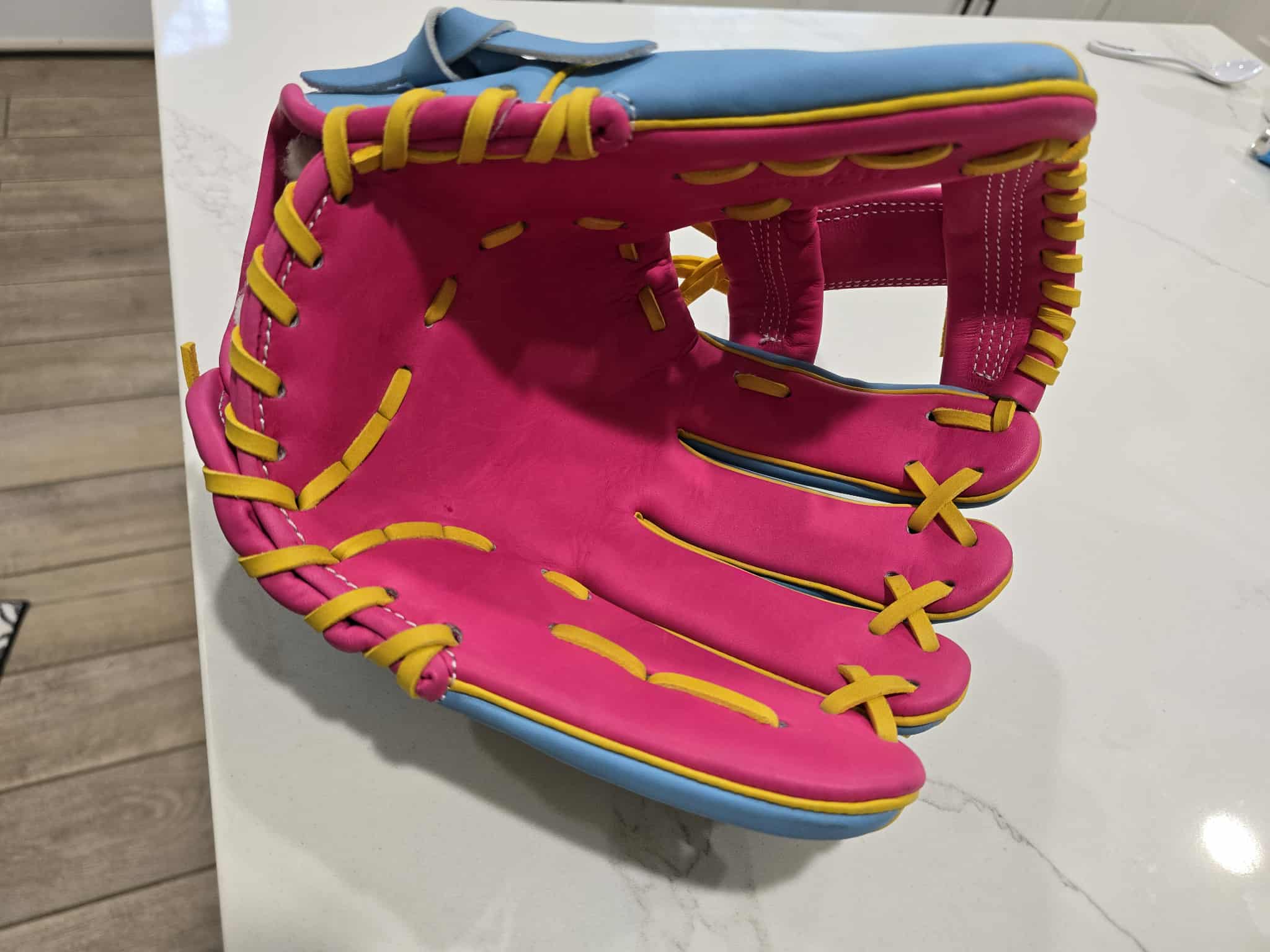 Baseball Gloves softball 12.75" SP STEER HIDE 